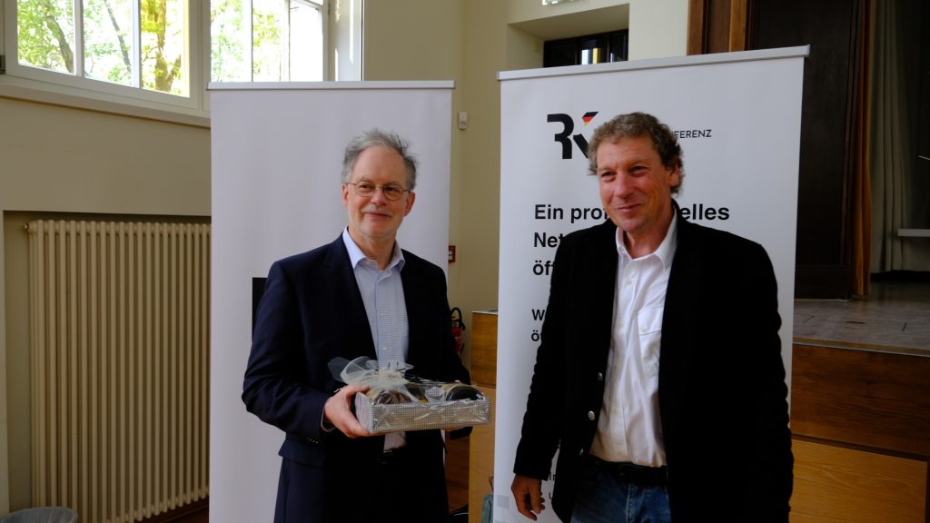 Prof. Dr. Holger Mühlenkamp bei der Verabschiedung