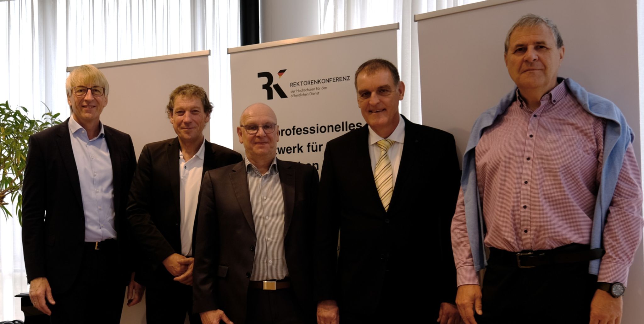 Gruppenfoto der Präsidiumsmitglieder